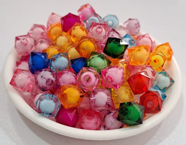 مهره های 25 گرمی طرح مکعب