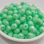 مهره های 25 گرمی طرح تیله - سبز-هولوگرامی