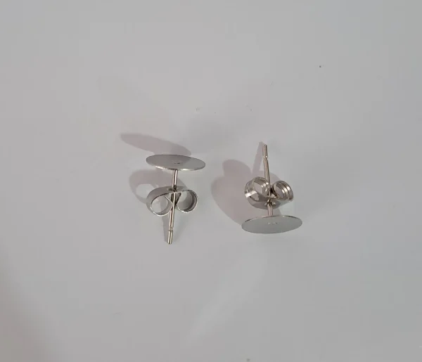 گوشواره میخی ته صاف