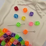 مهره های 25 گرمی طرح فانتزی - تاس