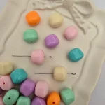 مهره های 25 گرمی طرح فانتزی - کد-دو