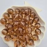 مروارید پلیمری ابروبادی ایرانی سایز 14 - شامپاینی