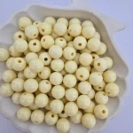 مروارید پلیمری ایرانی سایز 10 - کرم